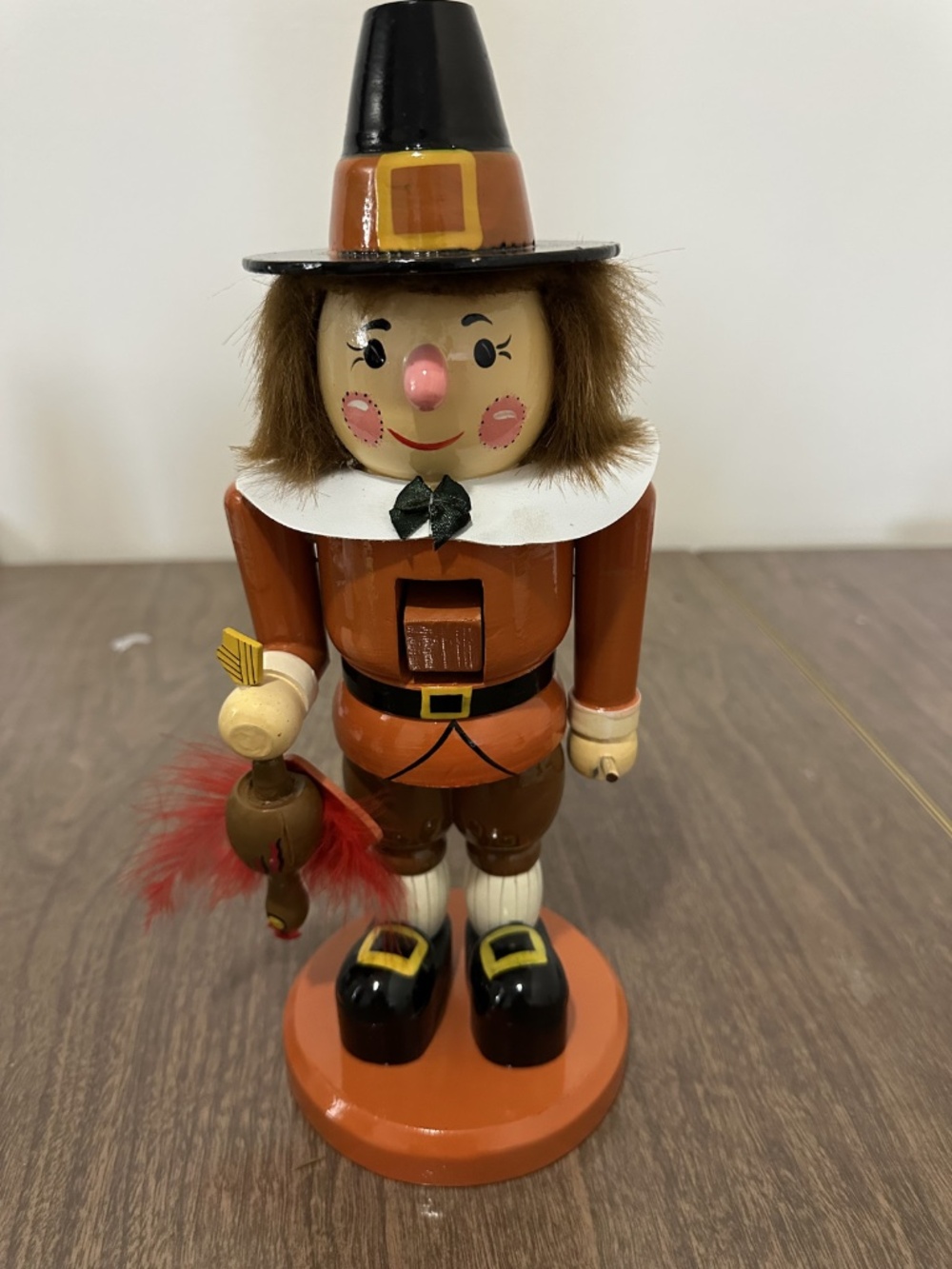 Vintage Christmas NUTCRACKER NATION Kurt S. Adler 12" PILGRIM PAUL in Box CM1768